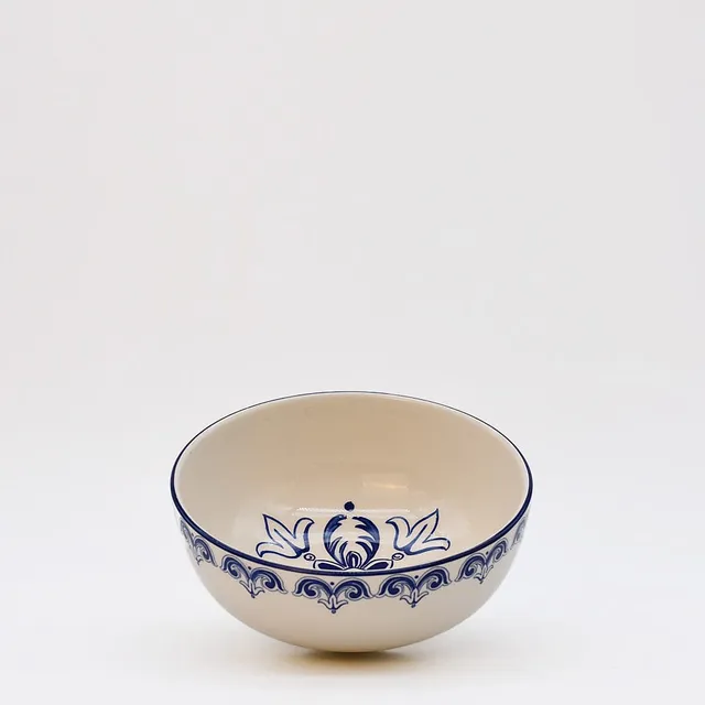 luisa-paix-o-floral-grand-bol-c-ramique-bleu-16-cm image 1