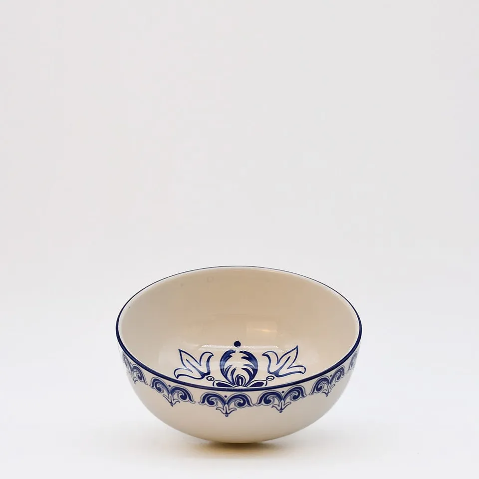 luisa-paix-o-floral-grand-bol-c-ramique-bleu-16-cm image 1
