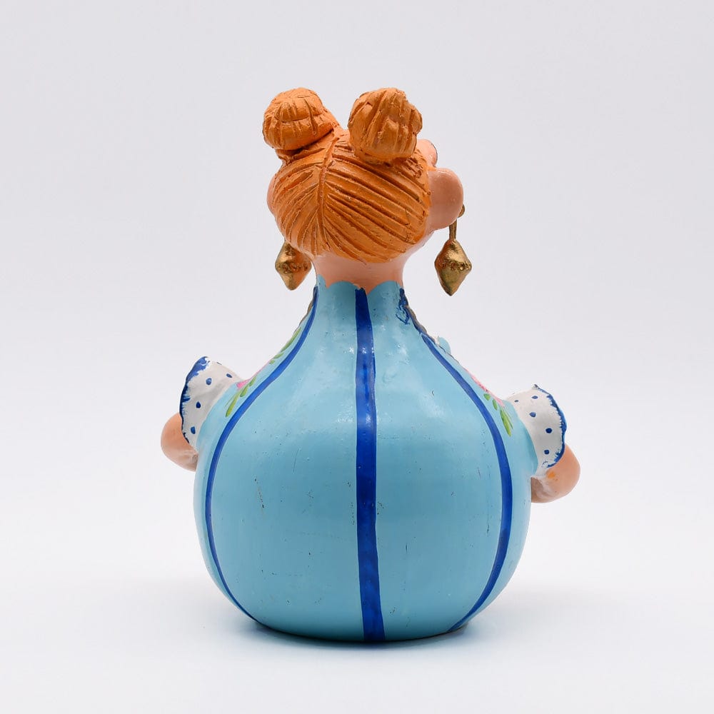 prazeres-c-ta-boneca-barriguda-25cm-poup-e-c-ramique-robe-fruits image 6