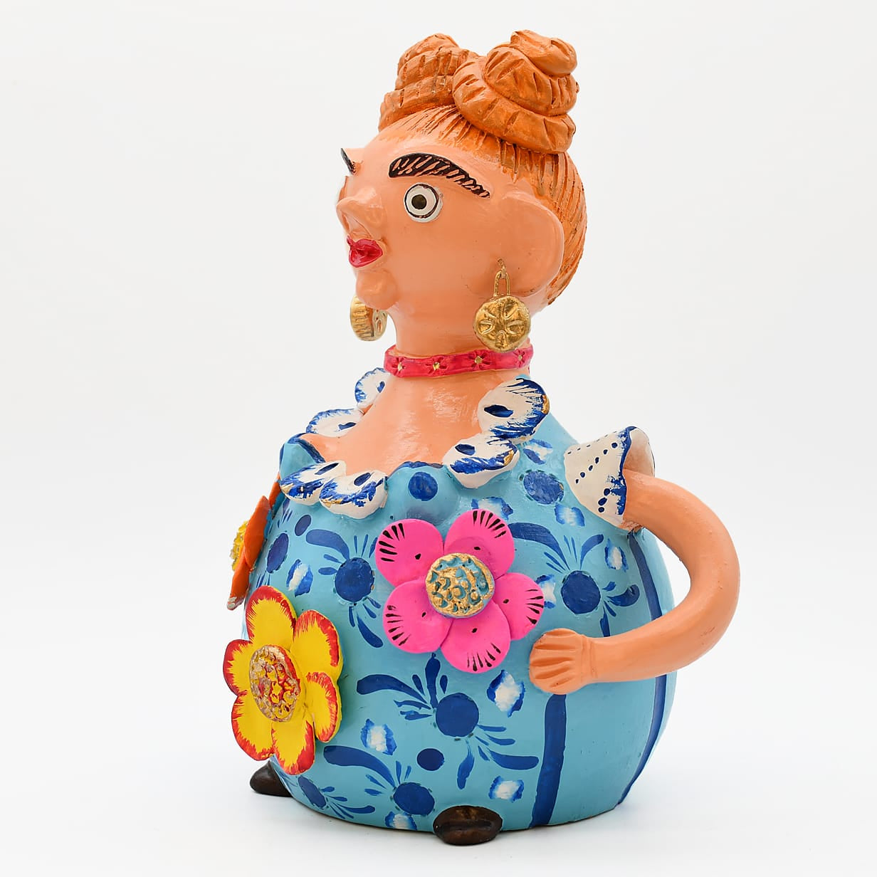 luisa-paix-o-boneca-barriguda-30cm-statuette-femme image 3