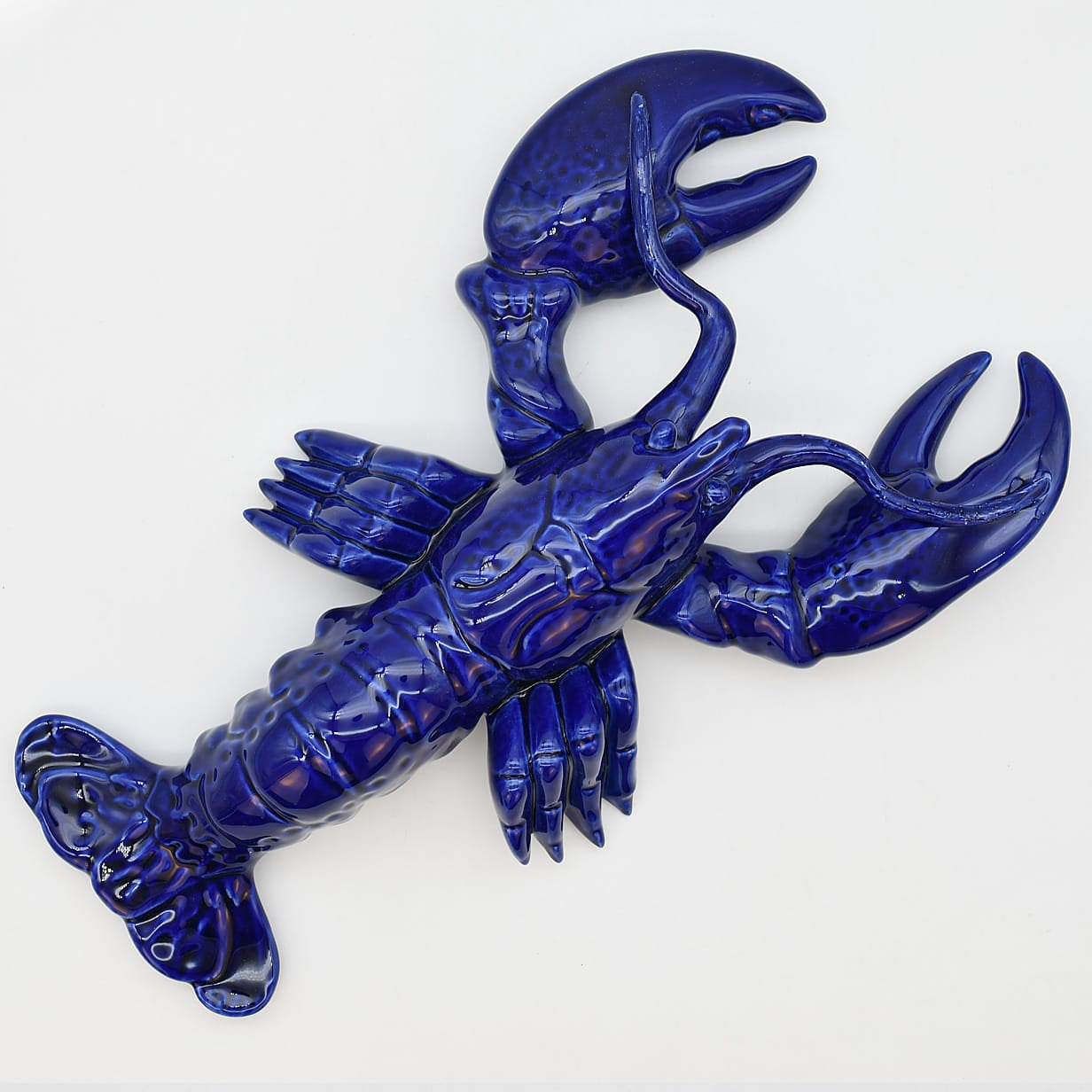 luisa-paix-o-homard-c-ramique-bleue-38-cm-caldas image 1