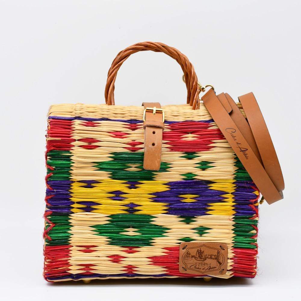 luisa-paix-o-cabas-jonc-26-cm-sac-osier-multicolore image 1