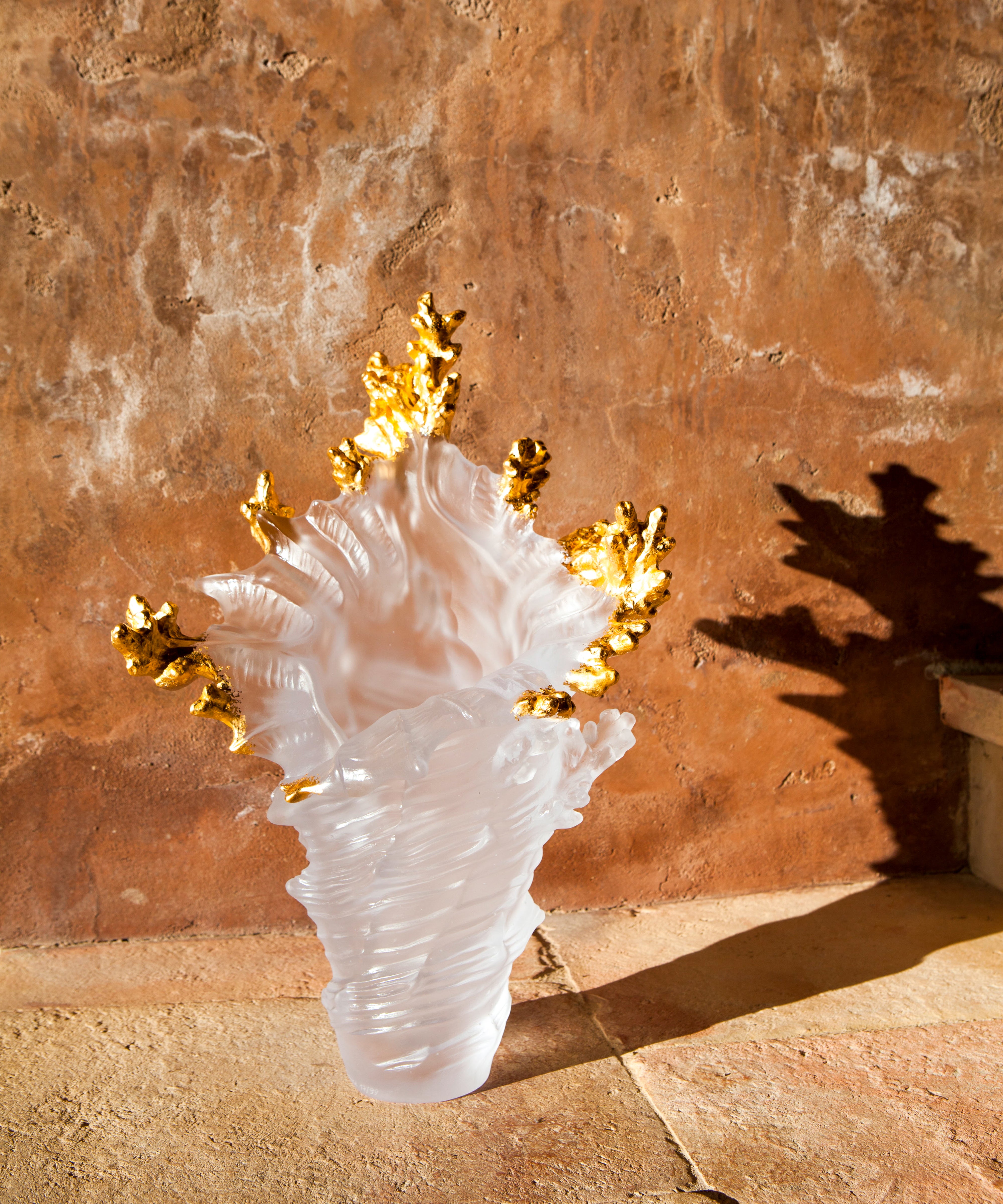 daum-mer-de-corail-vase-grand-mod-le-blanc-cristal image 2