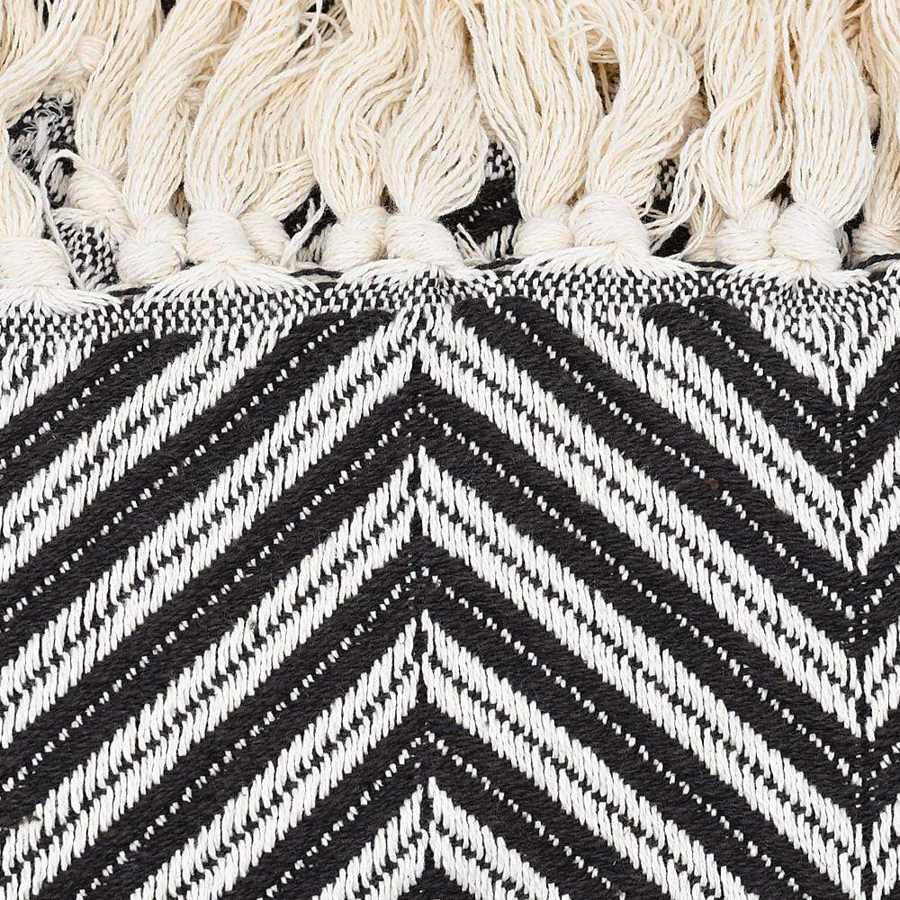 luisa-paix-o-espiga-plaid-coton-noir-200x135-cm image 3