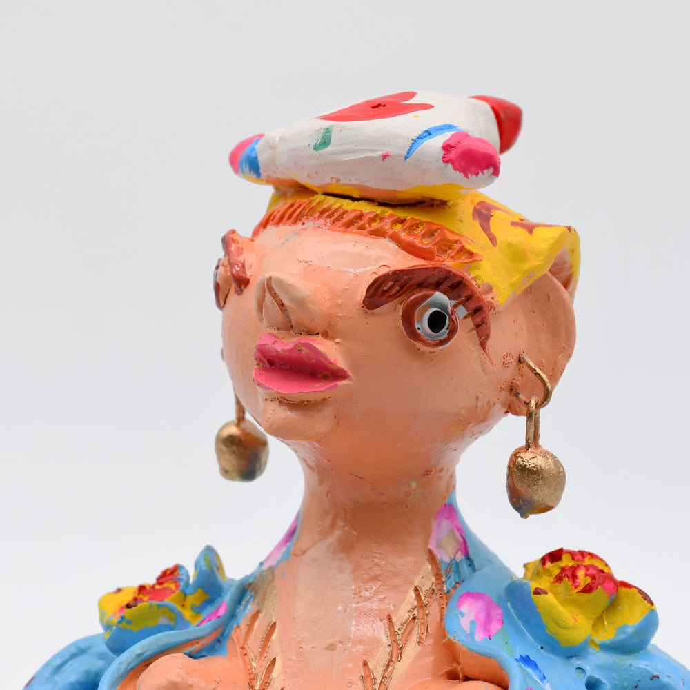 luisa-paix-o-boneca-barriguda-20cm-statuette-argile image 7