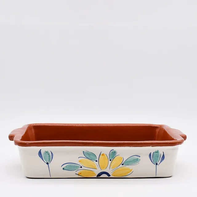luisa-paix-o-plat-four-terre-cuite-jaune-31-cm image 1