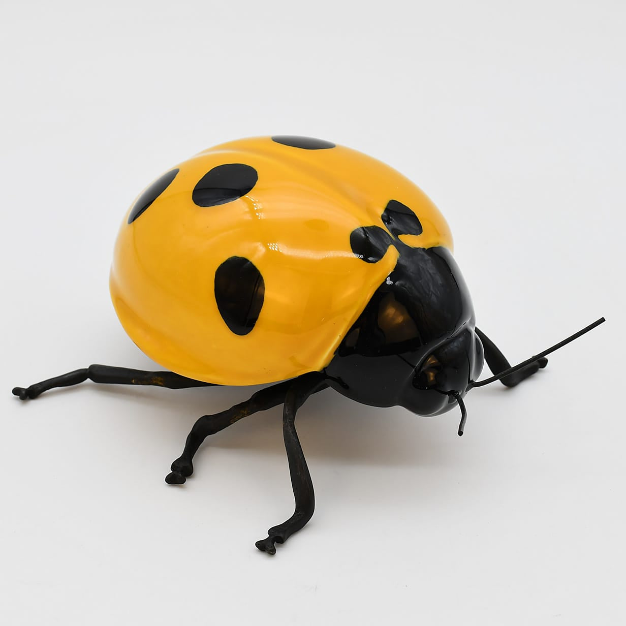 luisa-paix-o-joaninha-coccinelle-c-ramique-16-cm-artisanale image 4