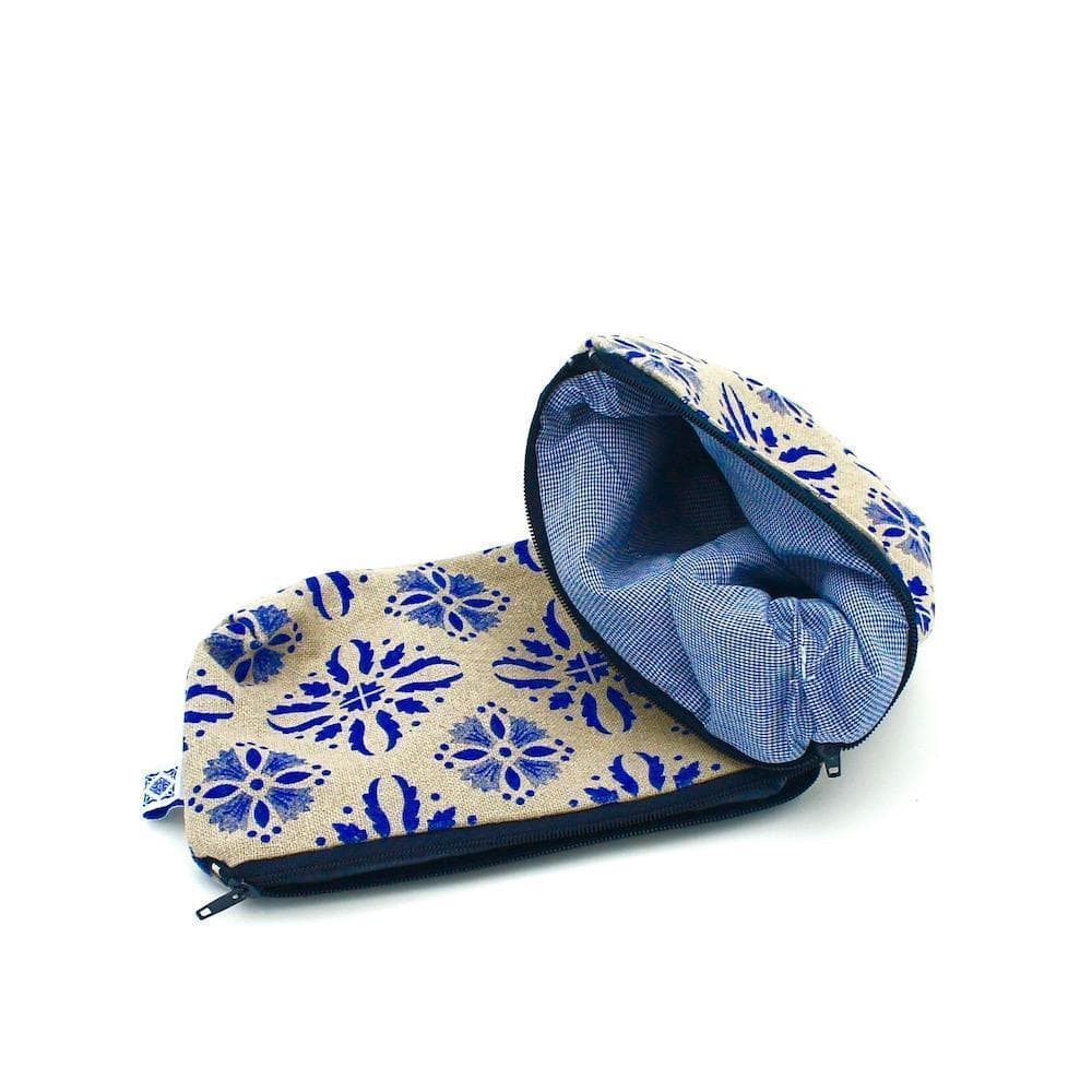 luisa-paix-o-accessoires-du-portugal-pochette-lin-18cm-azulejos image 3