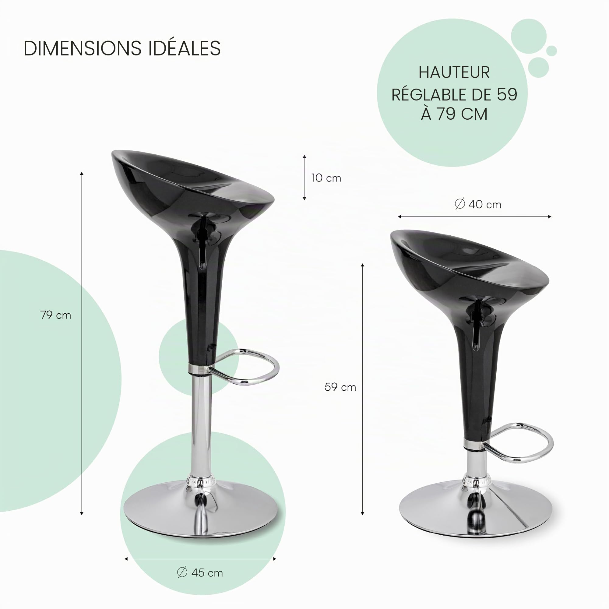 baroni-home-tabouret-de-bar-pivotant-r-glable-noir-59-79-cm image 3