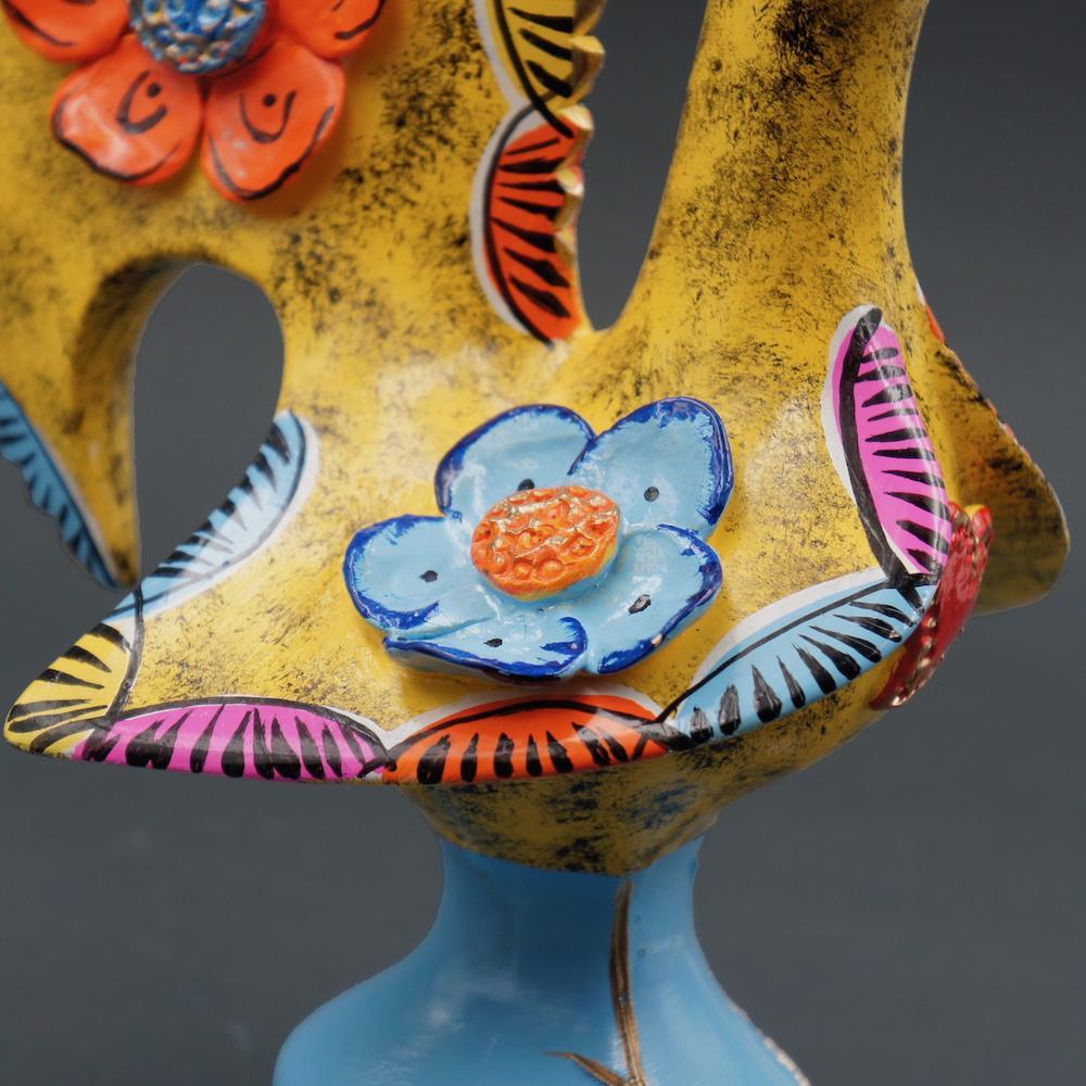 luisa-paix-o-prazeres-c-ta-coq-de-barcelos-25-cm-figurine-jaune image 7