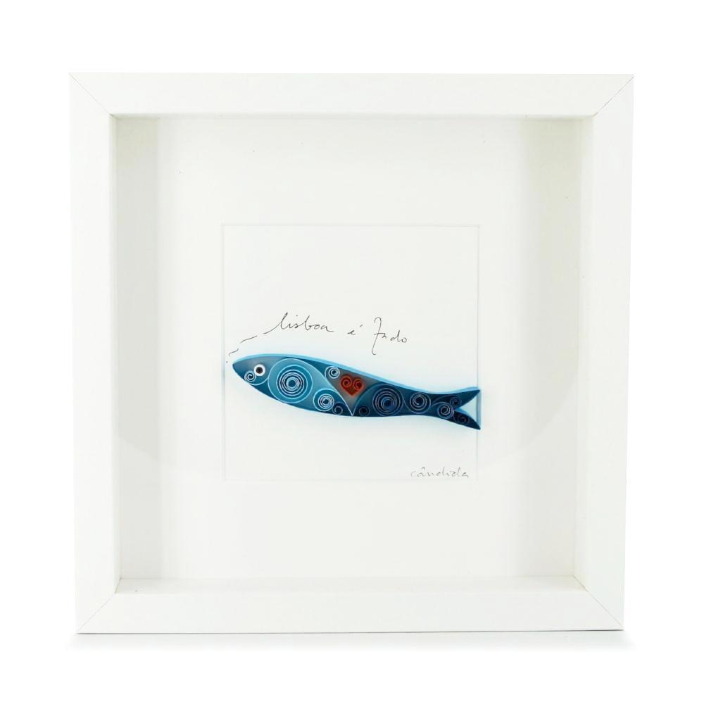 luisa-paix-o-sardinha-tableau-paperolles-sardine-25-cm-fait-main-3 image 1