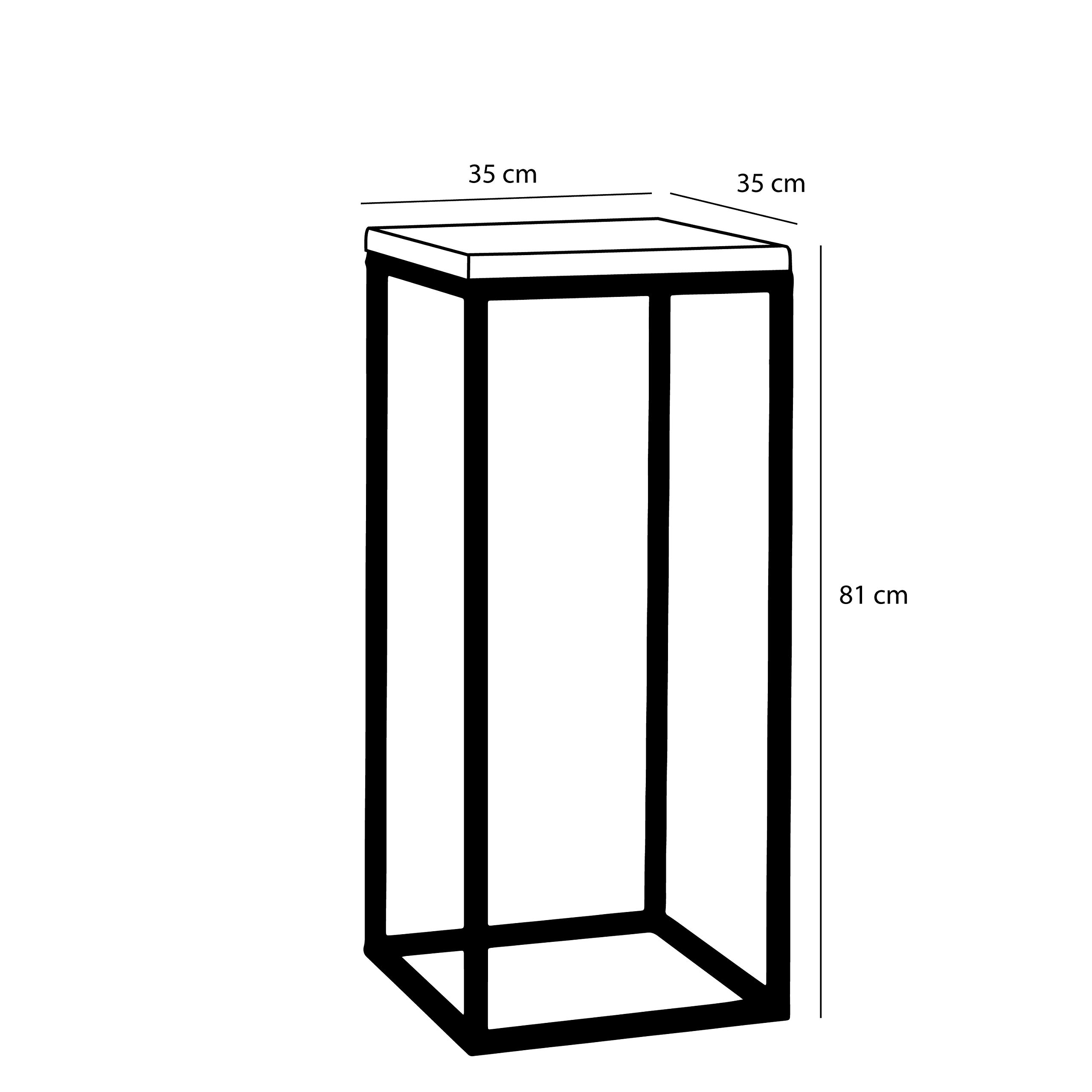 mica-decorations-oskar-table-d-appoint-noir-35x35x81-cm image 3