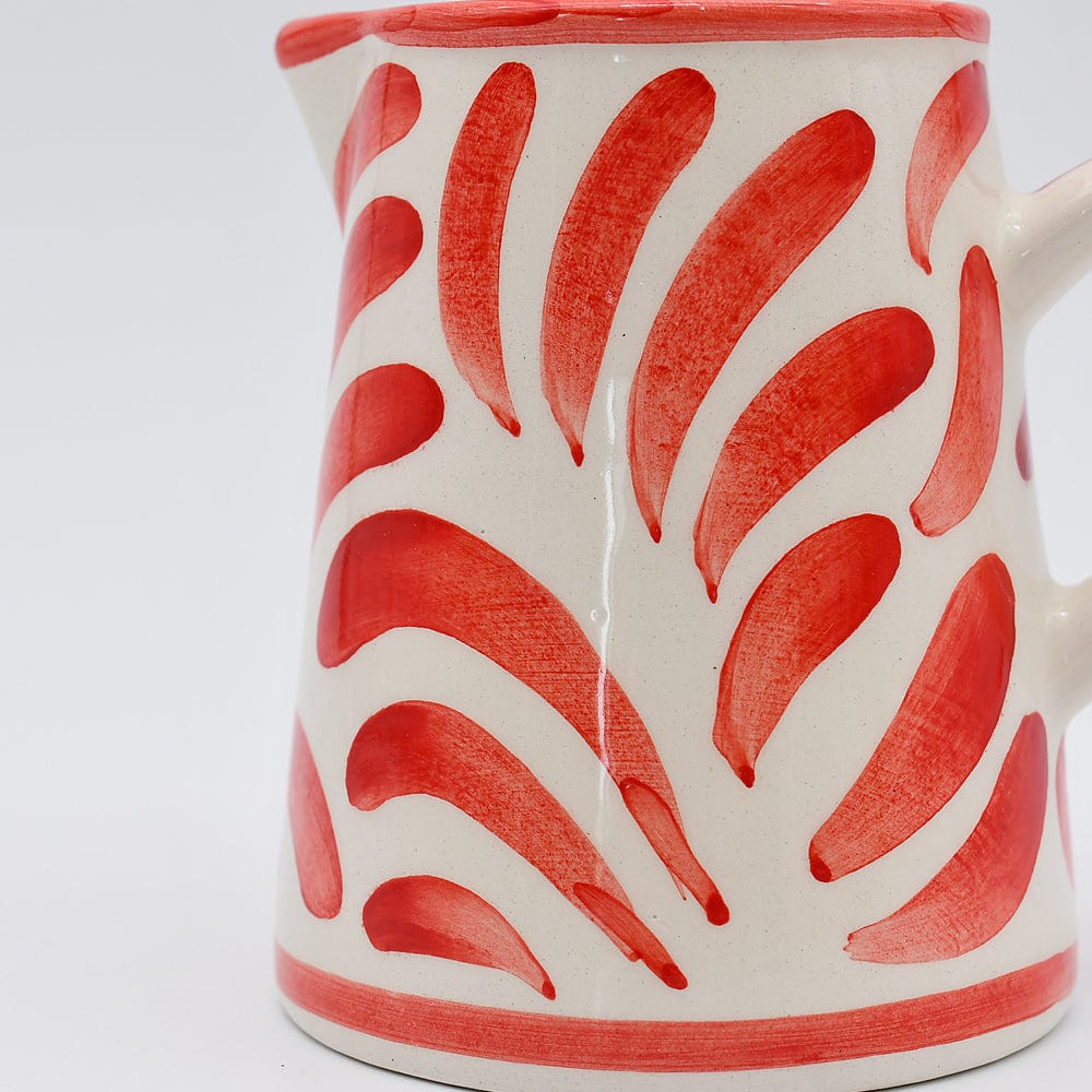 luisa-paix-o-pot-lait-andorinha-c-ramique-rouge-10cm-fait-main image 5