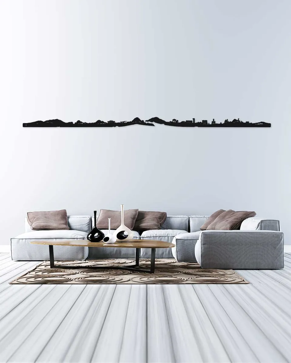 je-suis-art-skylines-france-saint-tienne-xxl-d-co-murale-m-tal image 1