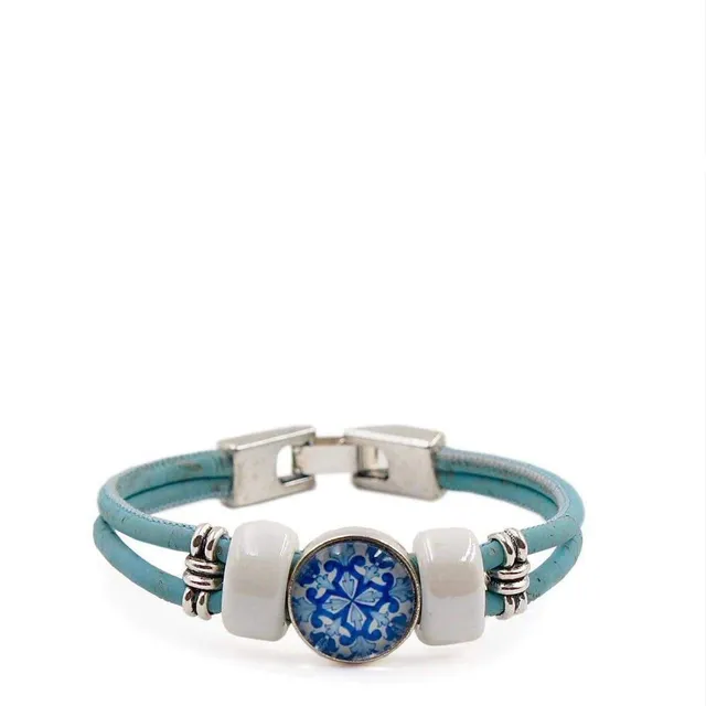 luisa-paix-o-bracelet-li-ge-azulejo-m-tal-20cm image 1