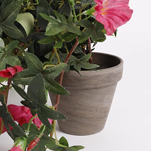 mica-decorations-petunia-fleur-artificielle-rose-50x45-cm-pot image 8