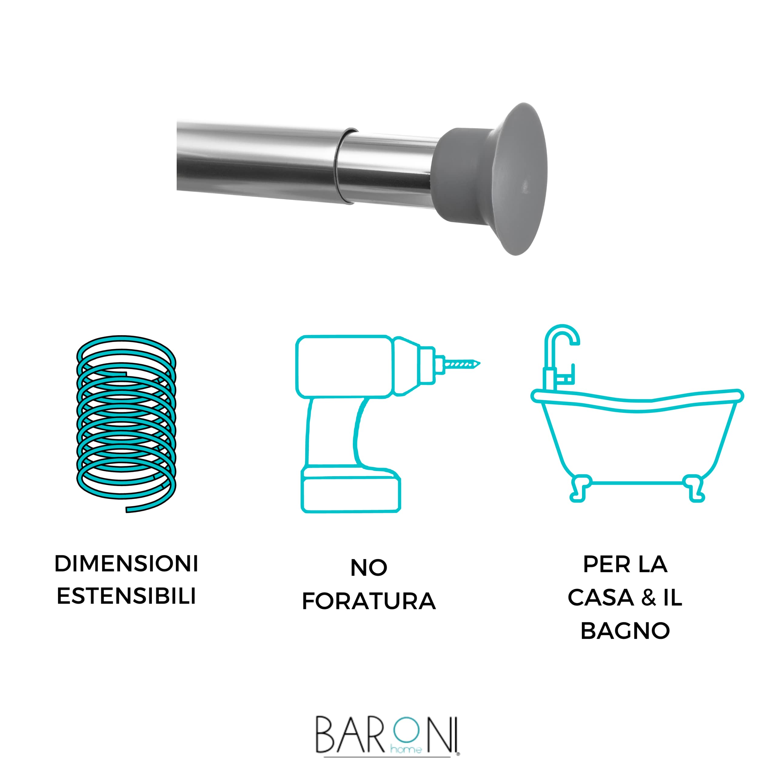 baroni-home-tutto-bagno-tringle-rideau-t-lescopique-75-125-cm-chrom image 4