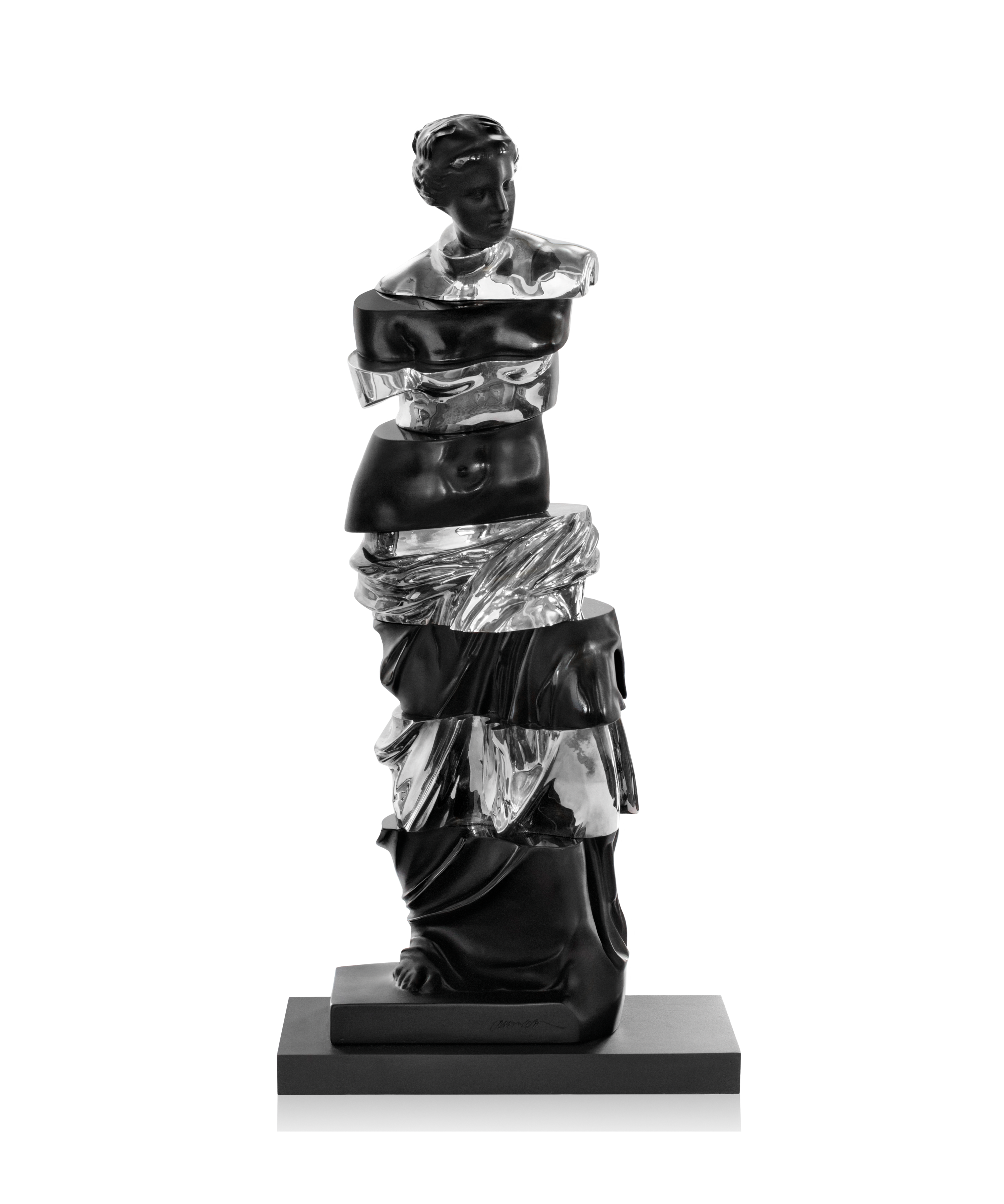 daum-arman-tranchlucide-sculpture-cristal-8-ex image 1