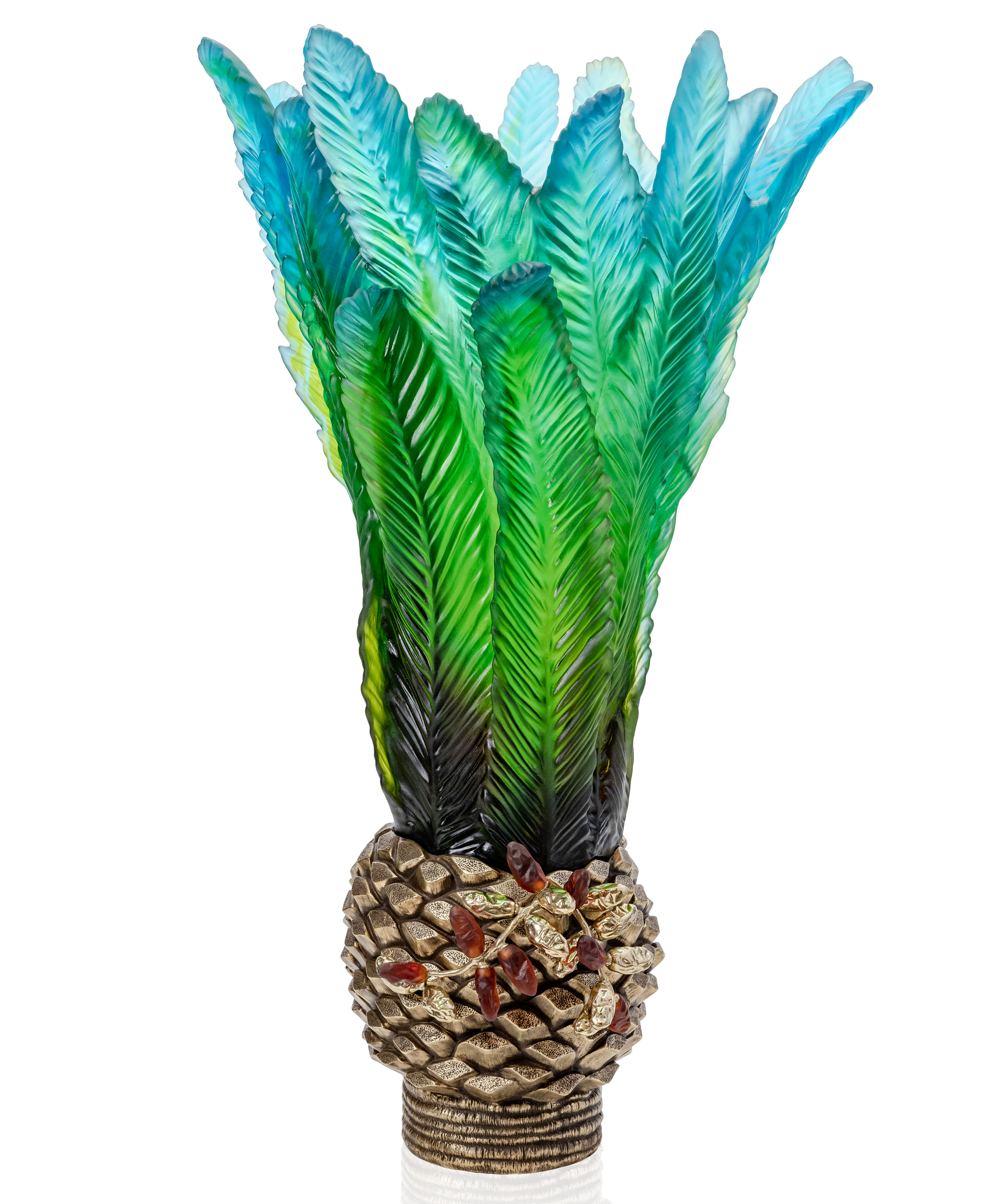 daum-univers-v-g-tal-palm-beach-vase-prestige-99ex image 2
