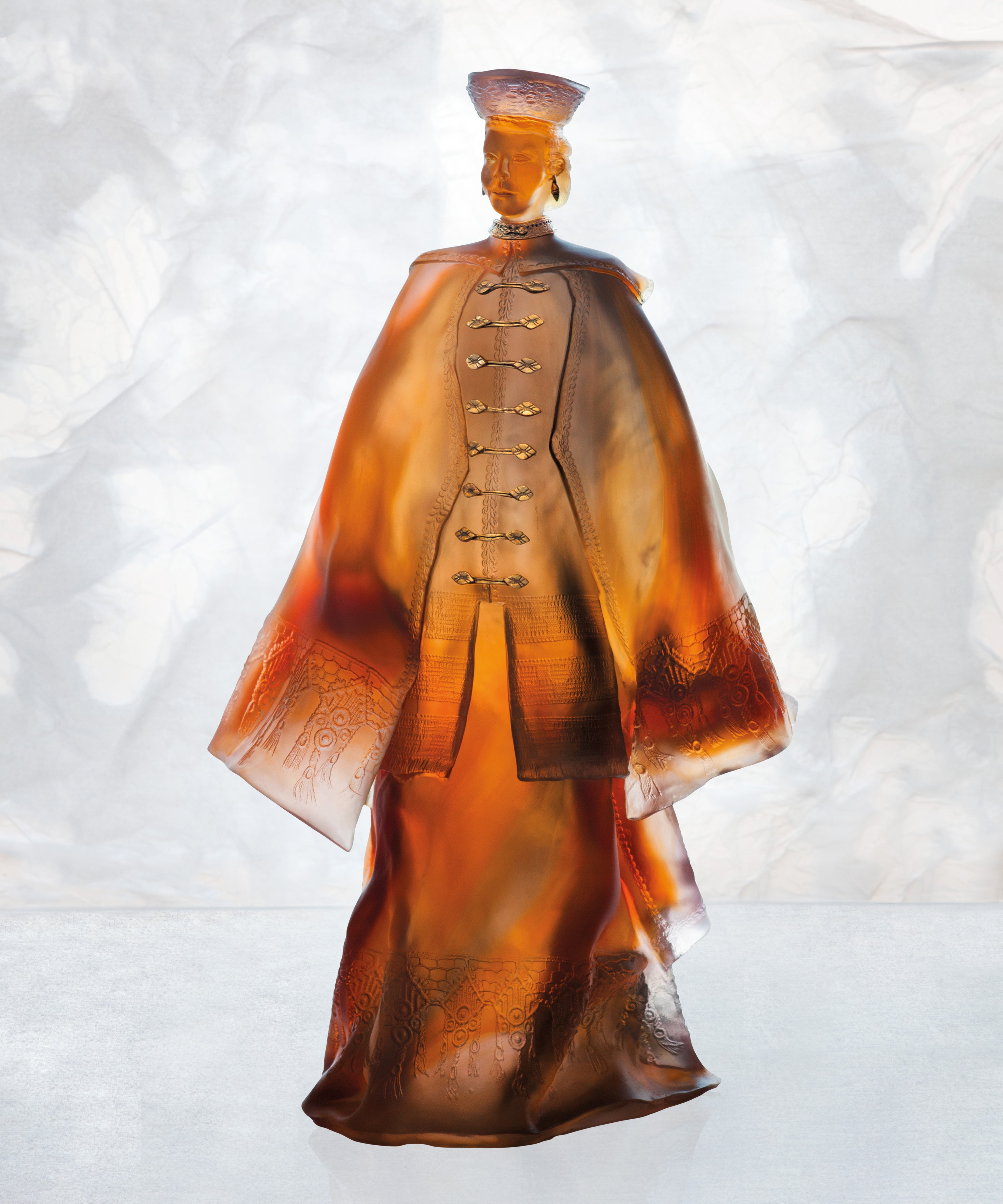 daum-art-cristal-zhao-paul-beckrich-sculpture-gris-rose-8-ex image 2