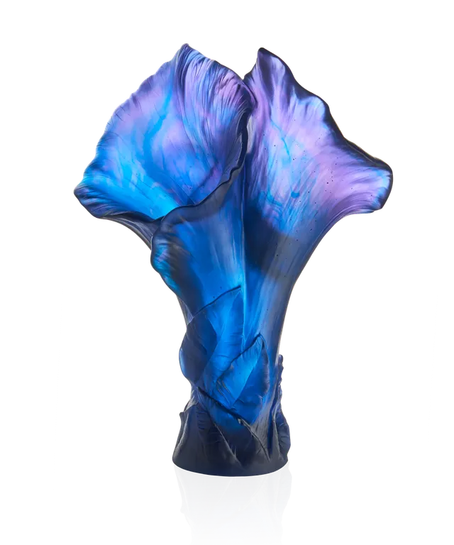 daum-univers-v-g-tal-arum-vase-magnum-bleu-nuit image 1