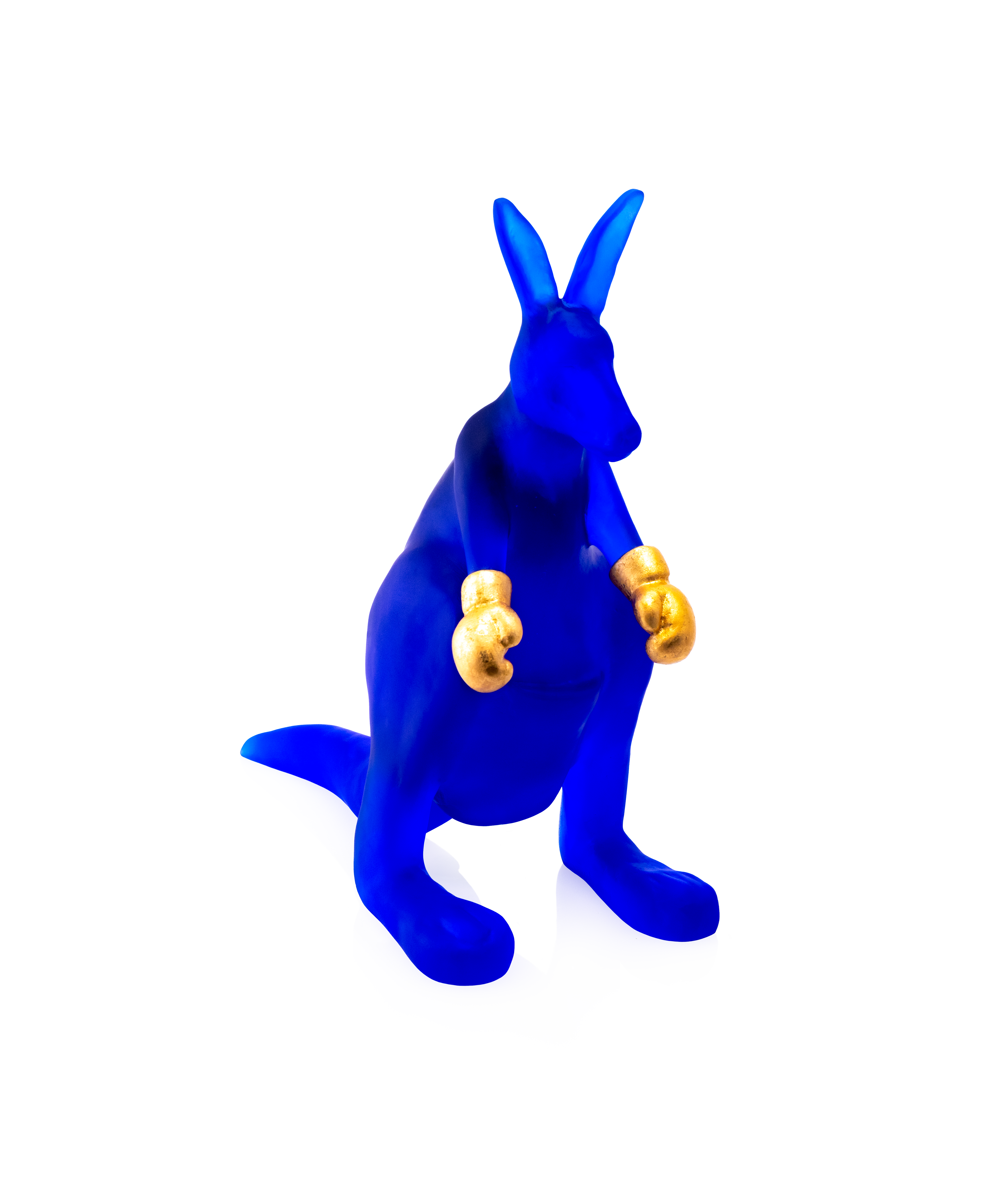 daum-univers-animalier-kangourou-wally-sculpture-cristal image 1