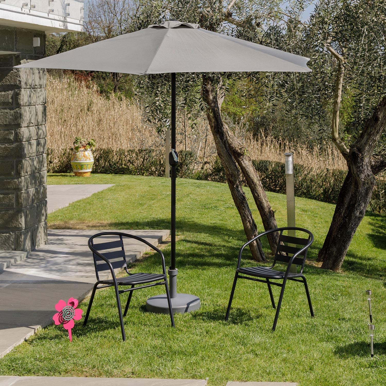 baroni-home-outdoor-parasol-d-port-gris-centr-3x2-47-m image 2