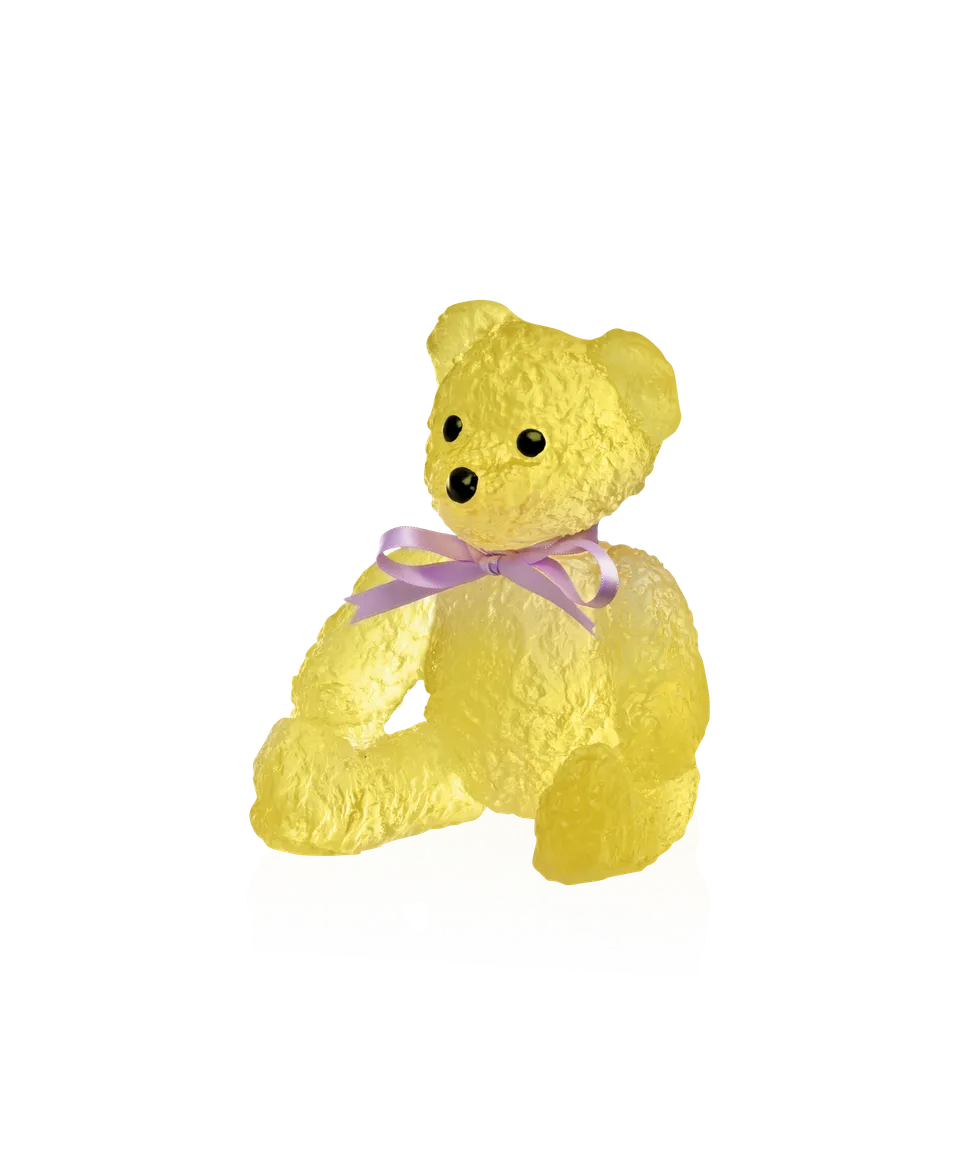 daum-doudours-sculpture-ours-jaune-serge-mansau image 1