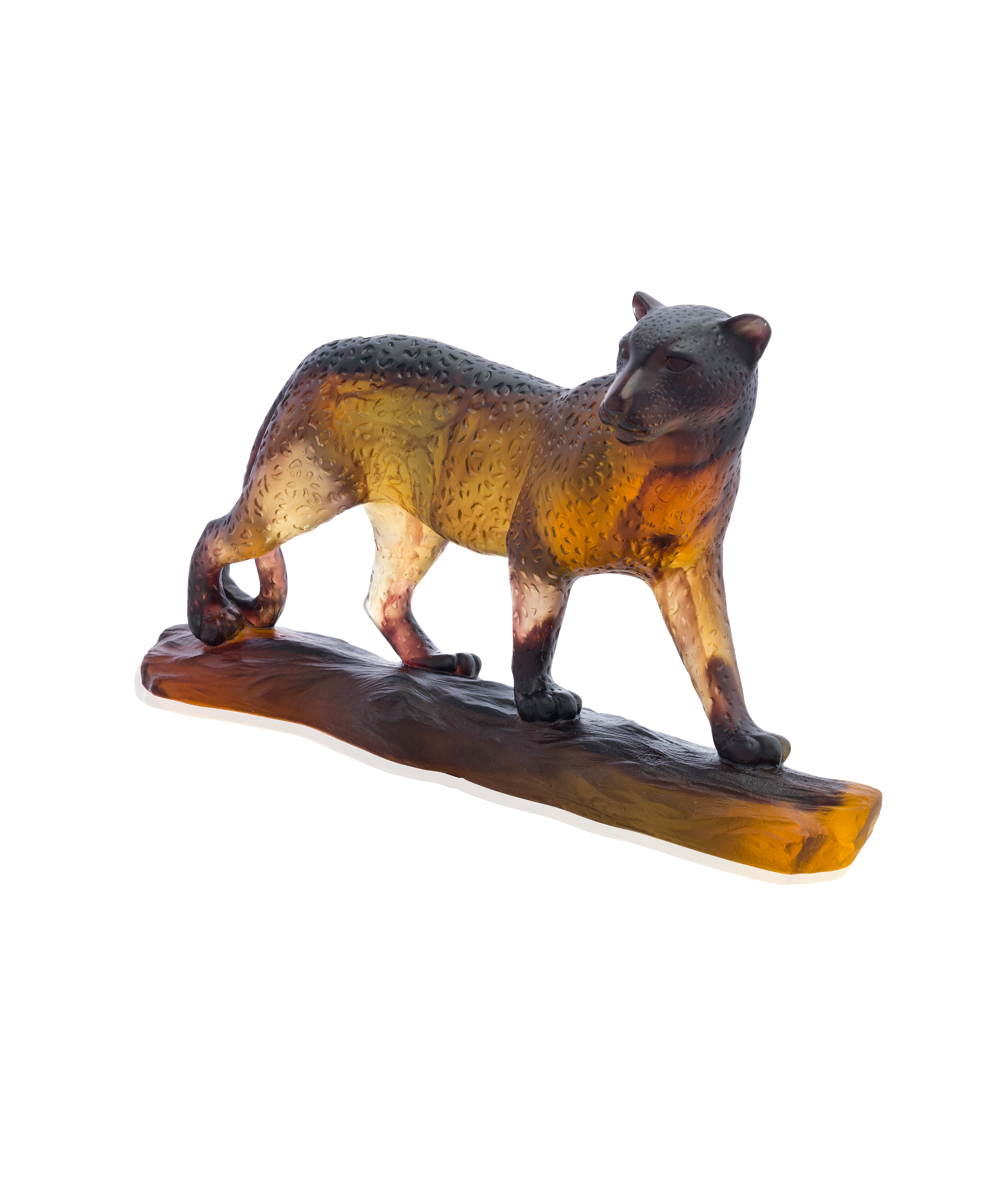 daum-univers-animalier-l-opard-sculpture-cristal-500-ex image 1