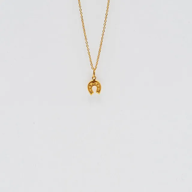 luisa-paix-o-ferradura-charm-fer-cheval-argent-dor image 1