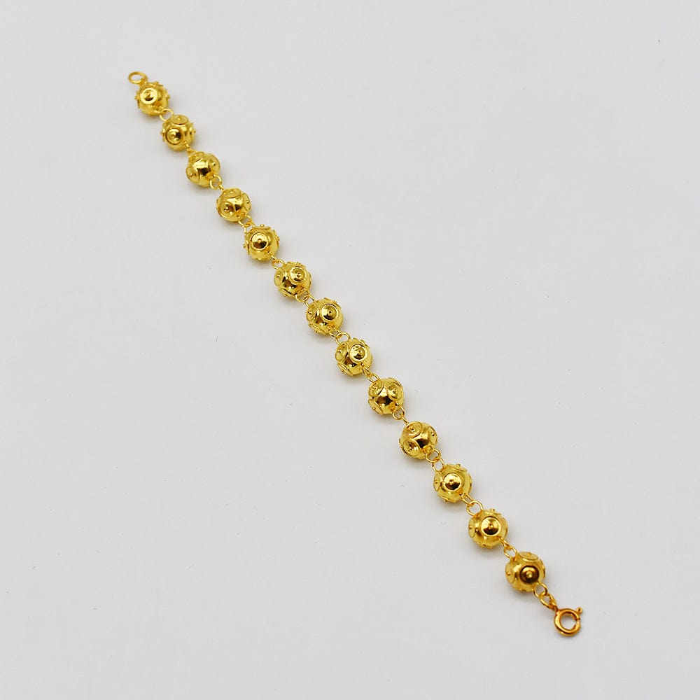 luisa-paix-o-conta-de-viana-bracelet-argent-dor-13-perles image 5