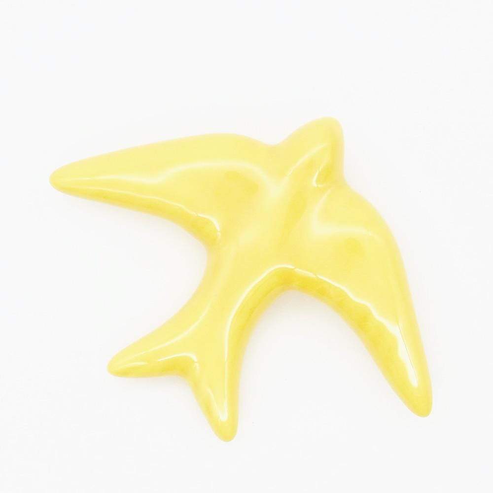 luisa-paix-o-hirondelle-c-ramique-jaune-11cm image 2