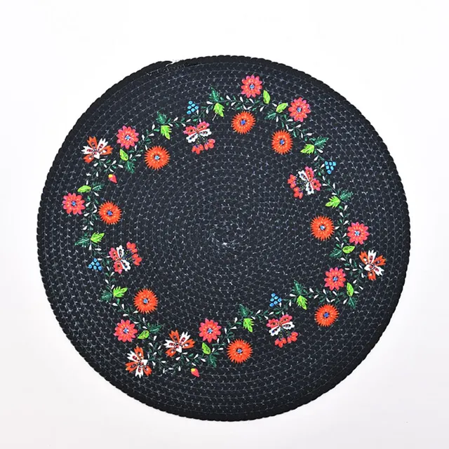 luisa-paix-o-set-de-table-fibres-recycl-es-rond-40-cm image 1