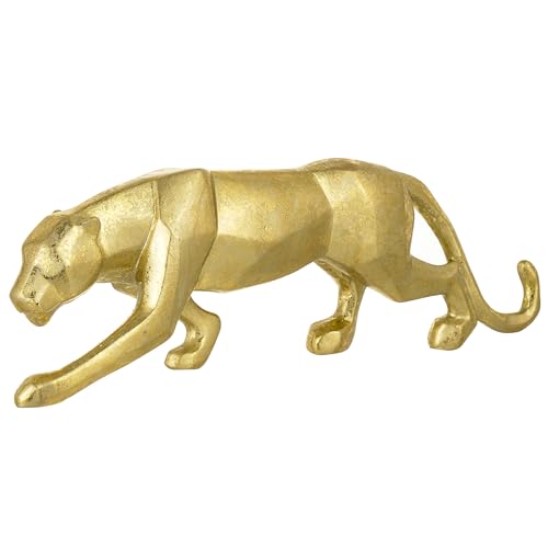 baroni-home-figurine-l-phant-r-sine-dor-e-16x7x14-cm image 8