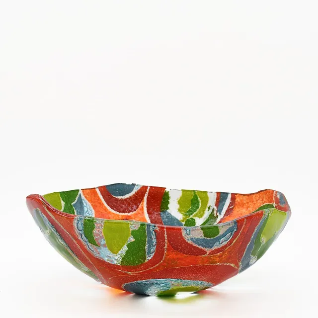 luisa-paix-o-marinha-grande-saladier-verre-28cm-fusing-2 image 1