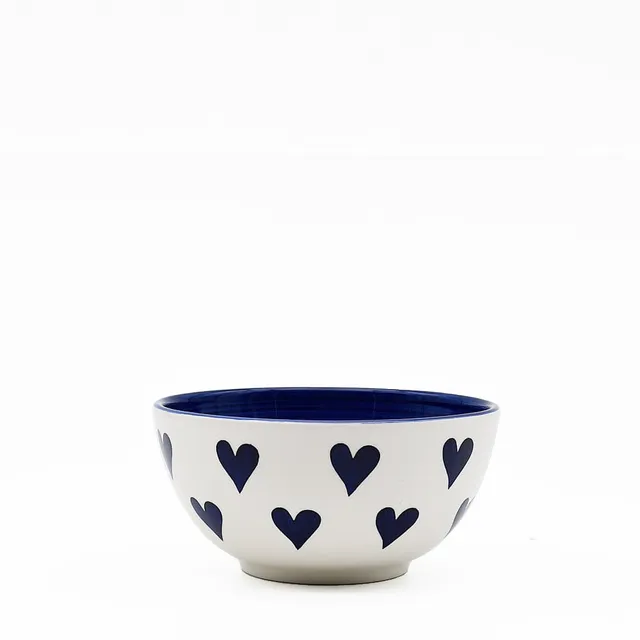 luisa-paix-o-namorados-bol-c-ramique-bleu-17cm image 1