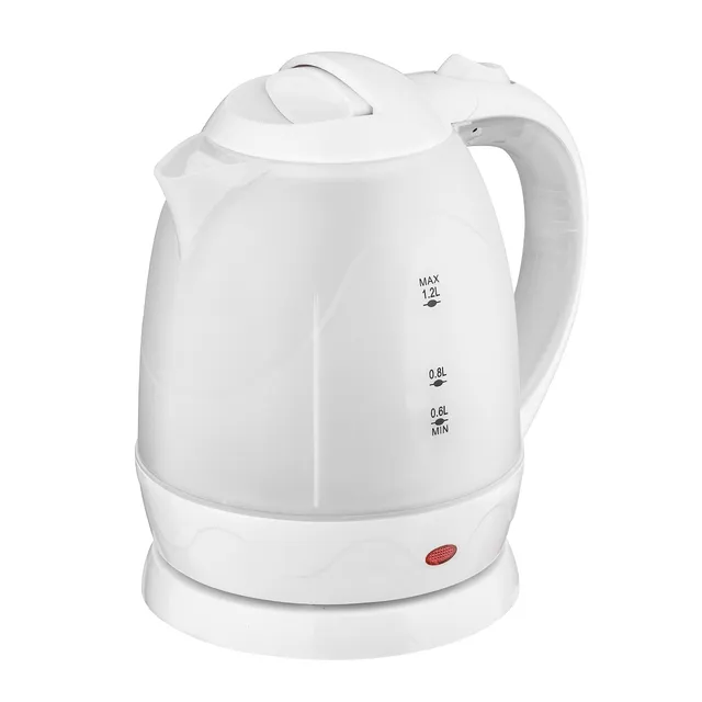 baroni-home-bouilloire-lectrique-blanche-inox-1-2-l image 1