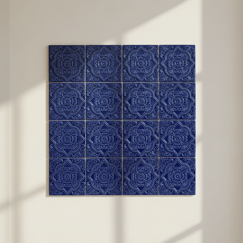 luisa-paix-o-azulejos-padr-o-carreau-relief-10x10cm-maill image 3