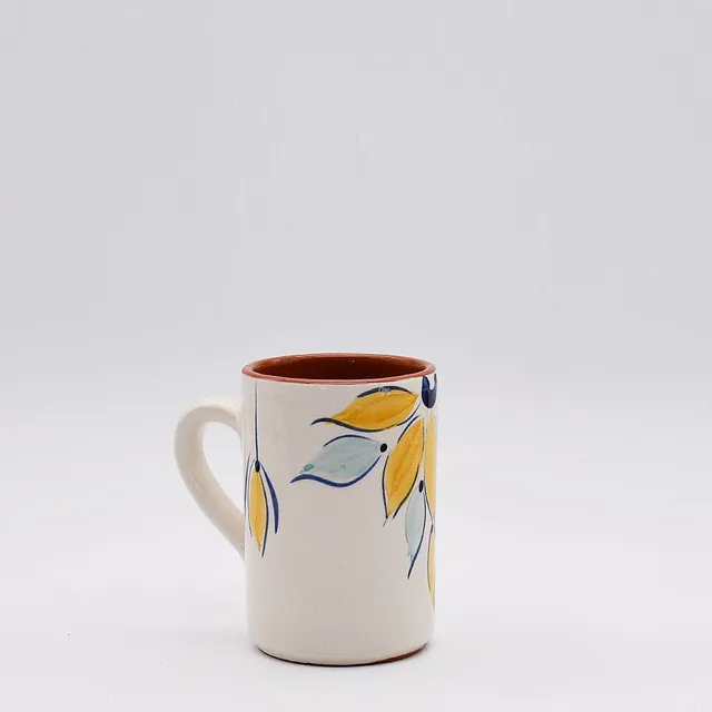 luisa-paix-o-mug-terre-cuite-12-cm-jaune-370-ml-fait-main image 1