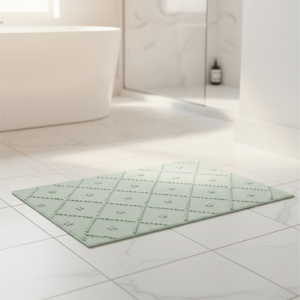 luisa-paix-o-linge-de-maison-tapis-salle-de-bain-60x40-vert-coton image 2