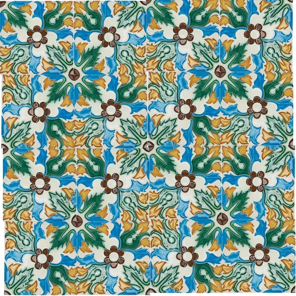 luisa-paix-o-hispano-maure-azulejo-relief-14x14cm image 4
