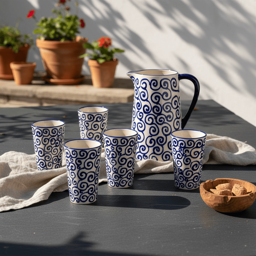luisa-paix-o-redemoinho-mug-bleu-30-cl-spirale image 2