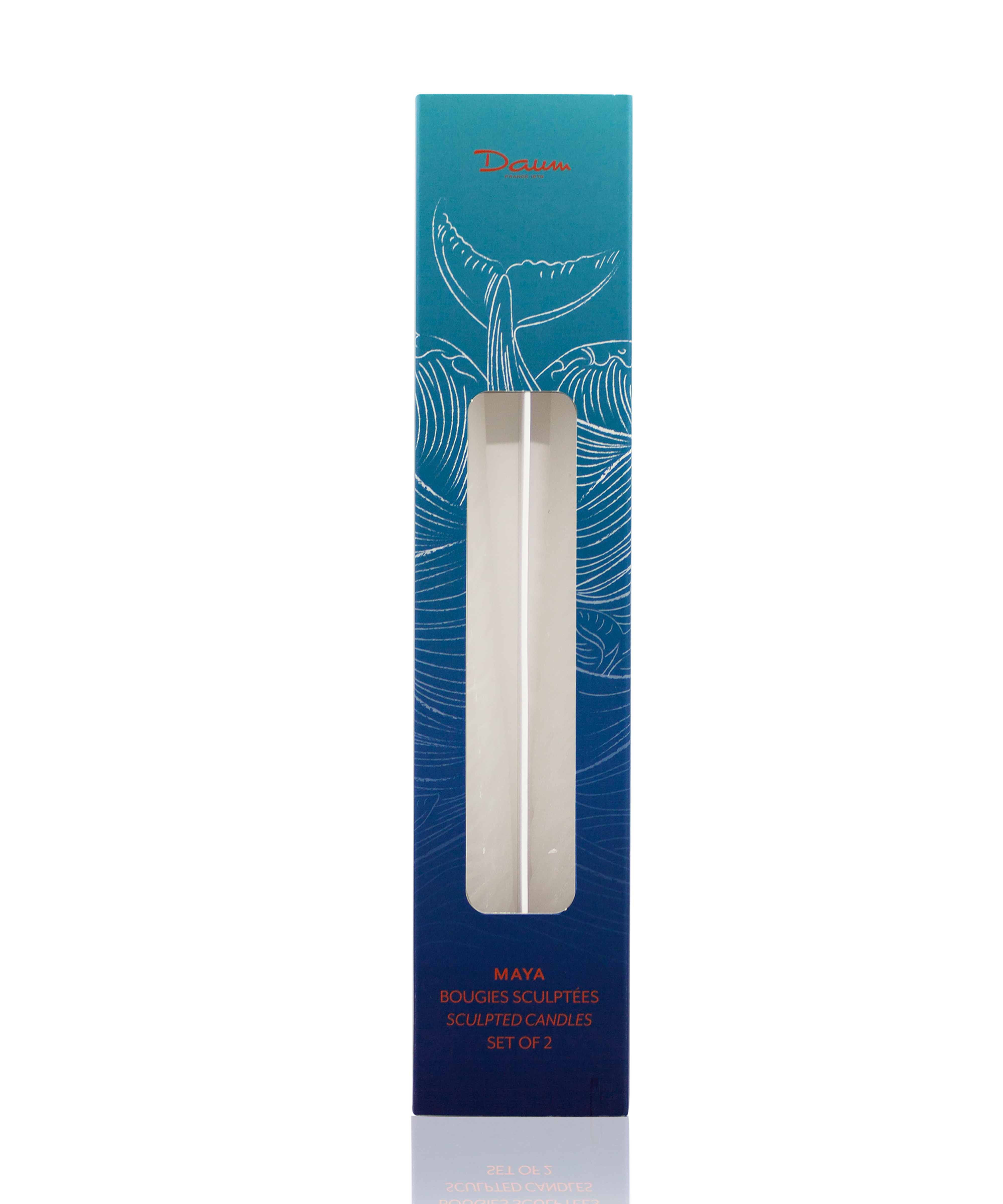 daum-maya-coffret-2-bougies-sculpt-es-photophore-cristal image 2
