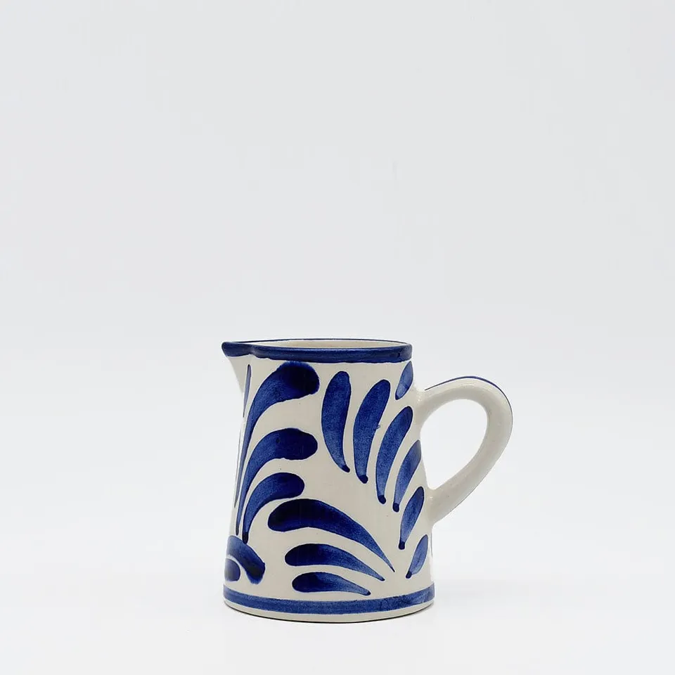 luisa-paix-o-andorinha-pot-lait-c-ramique-bleu-coimbra image 1