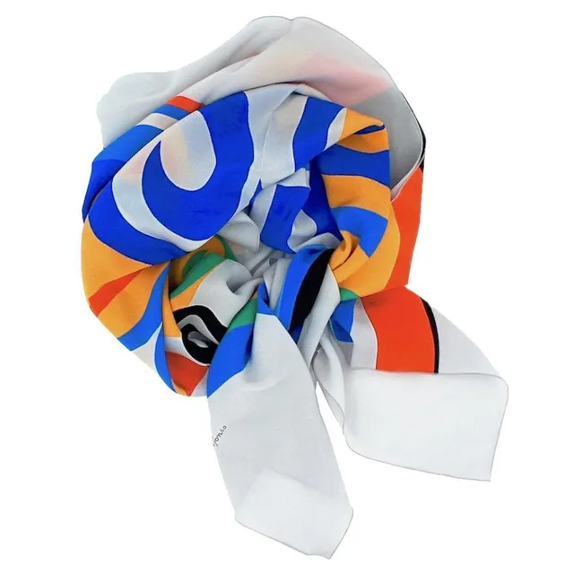 luisa-paix-o-horus-foulard-soie-90x90-dition-limit-e image 1