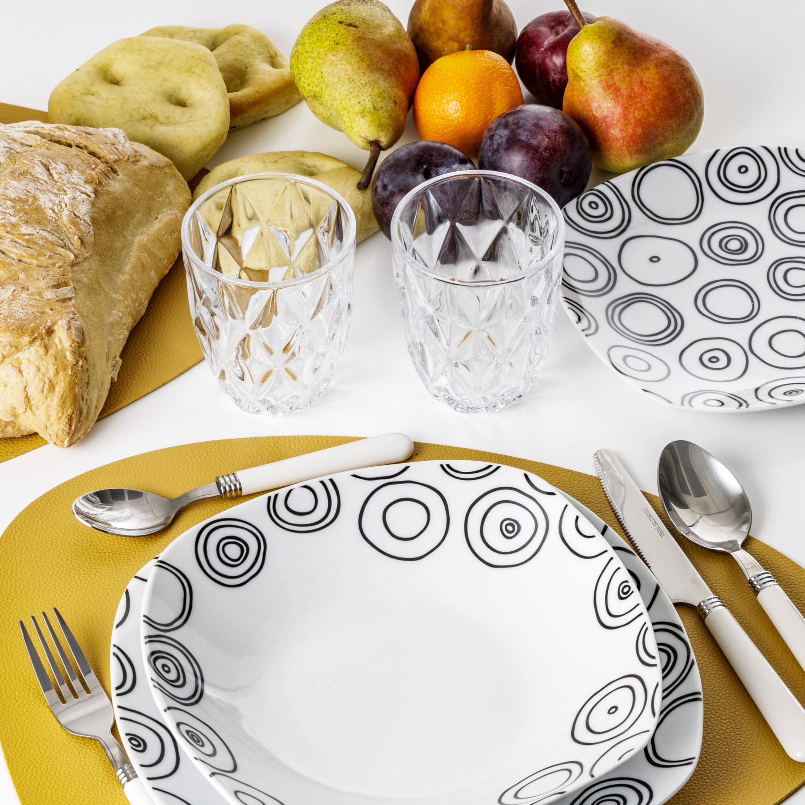 baroni-home-cucina-lot-6-verres-grands-losanges-30cl image 6