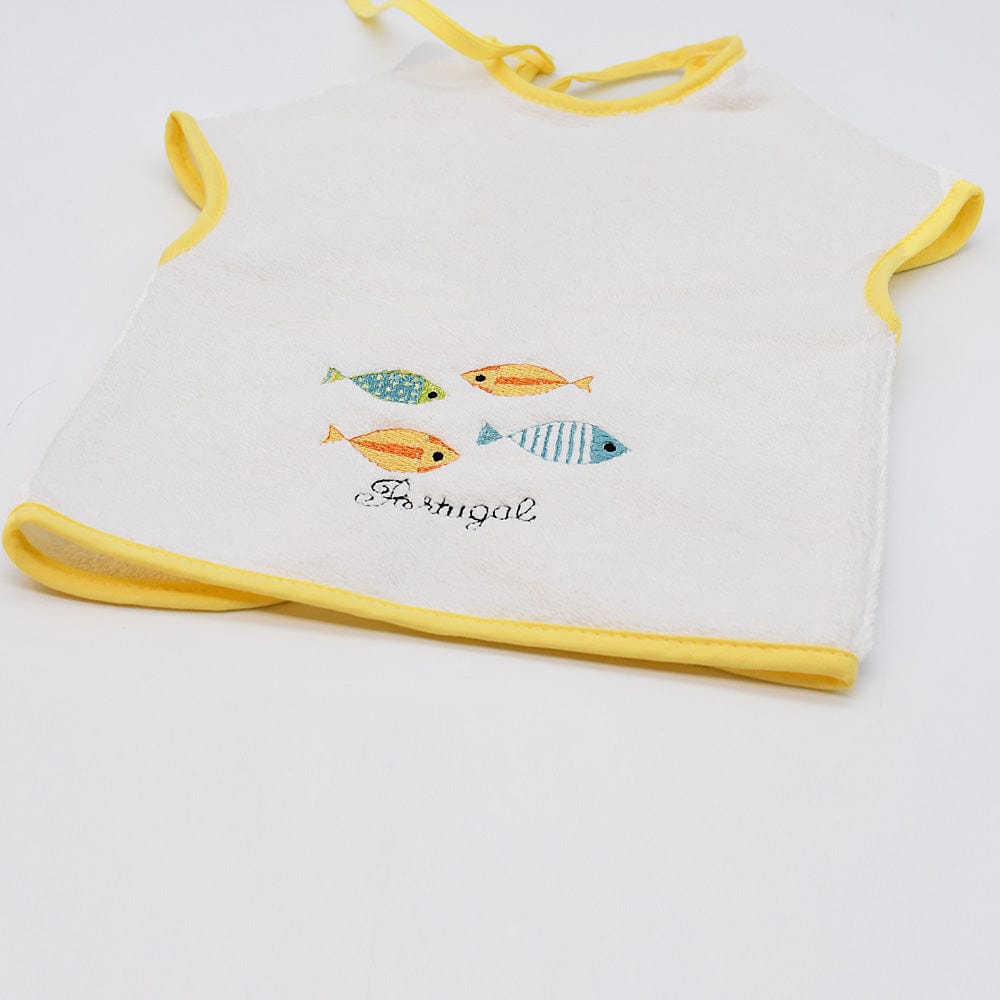 luisa-paix-o-sardinhas-bavoir-tablier-coton-jaune-48x35cm image 3