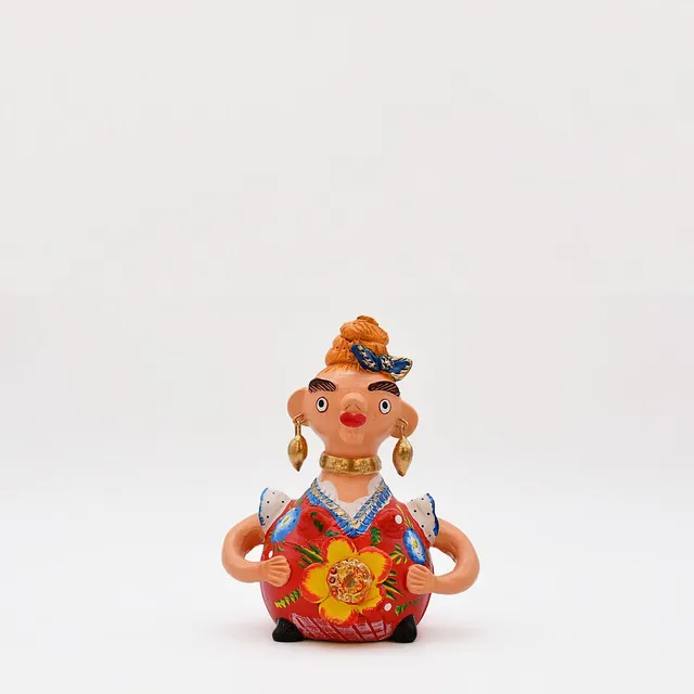 luisa-paix-o-boneca-barriguda-17cm-statuette-c-ramique-portugal image 1