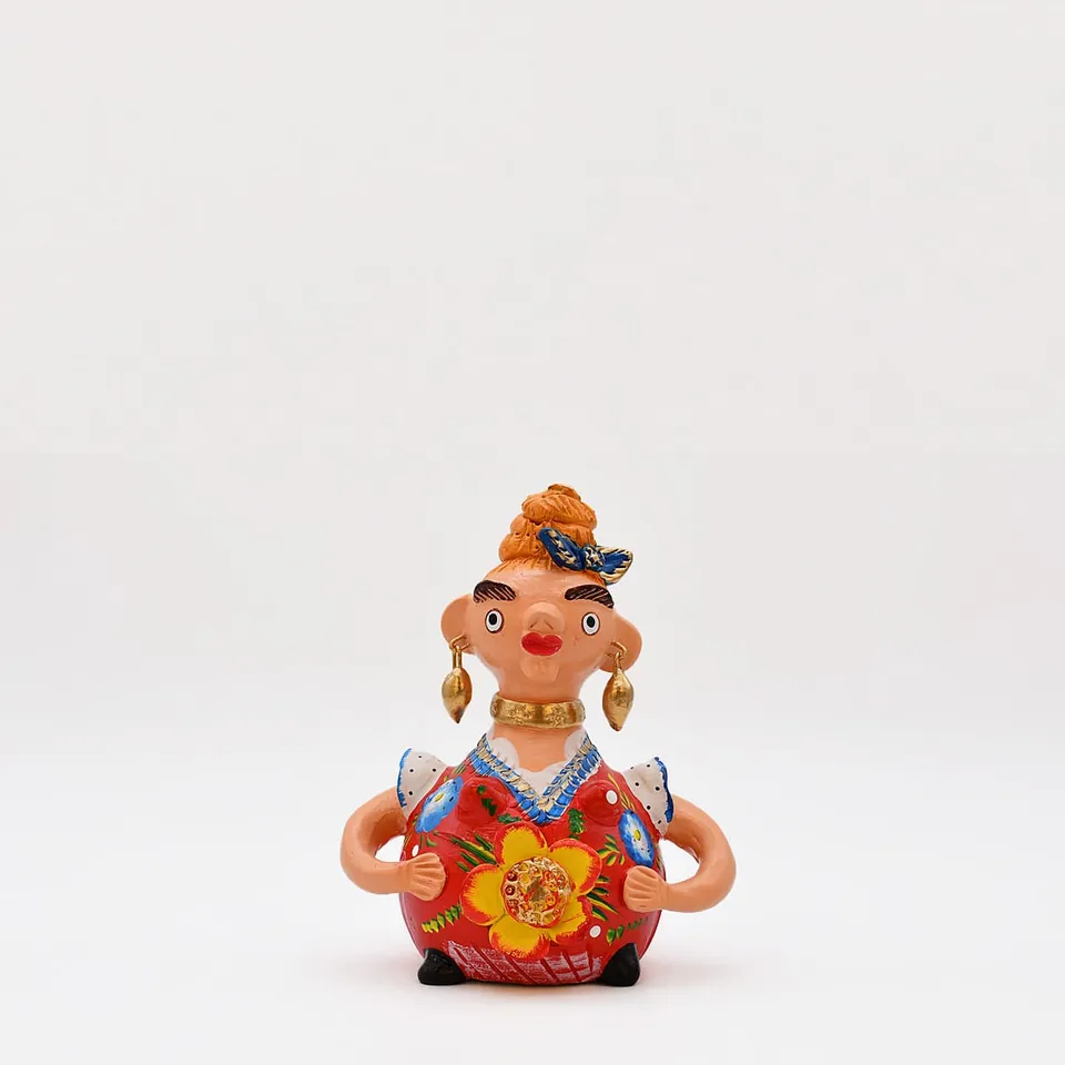 luisa-paix-o-boneca-barriguda-17cm-statuette-c-ramique-portugal image 1