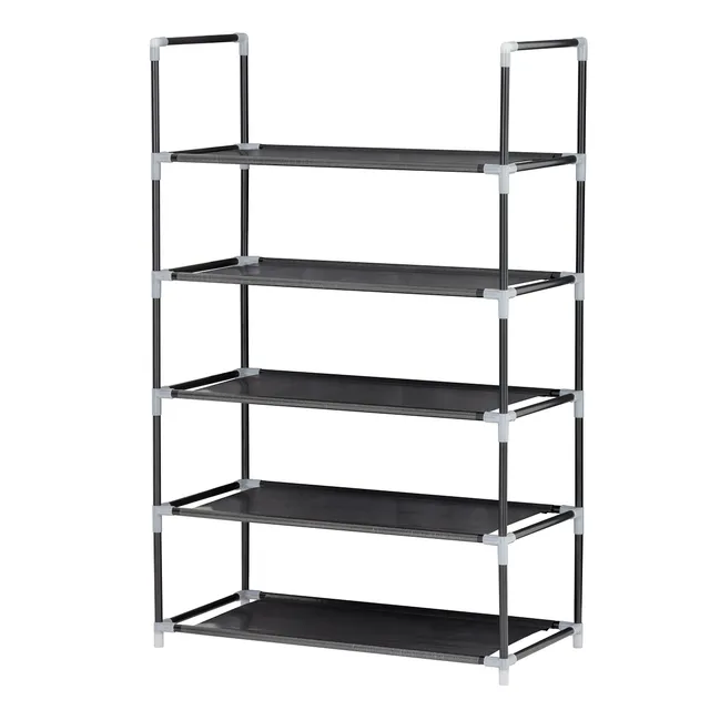 baroni-home-organizzazione-meuble-chaussures-5-tag-res-tissu image 1